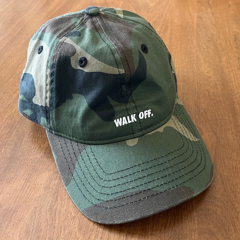 Routine Baseball “Walk Off” camo dad hat